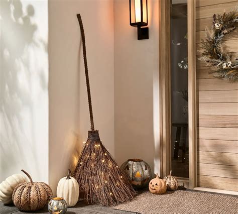 Incorporating Pottery Barn Witch Brooms into Your Home Decor Year-Round